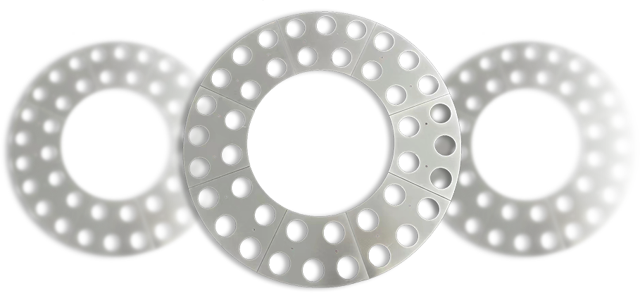 Diamond Friction Shim: Reinforced connection, multi-domain friction enhancement, lightweight and durable.